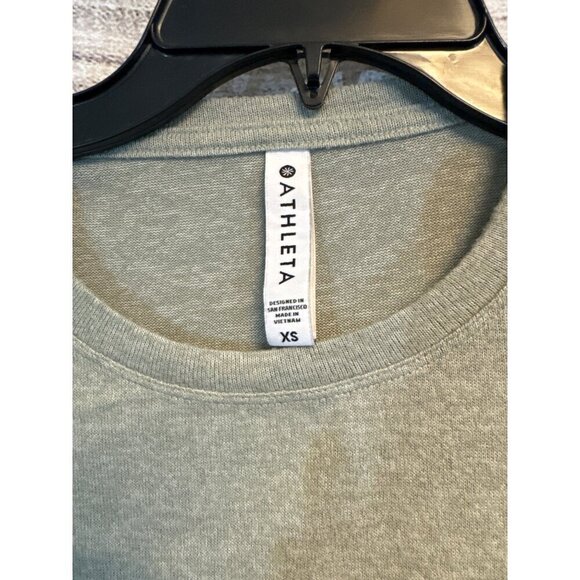 Athleta Gray Crewneck Sweatshirt Size XS - Picture 2 of 3